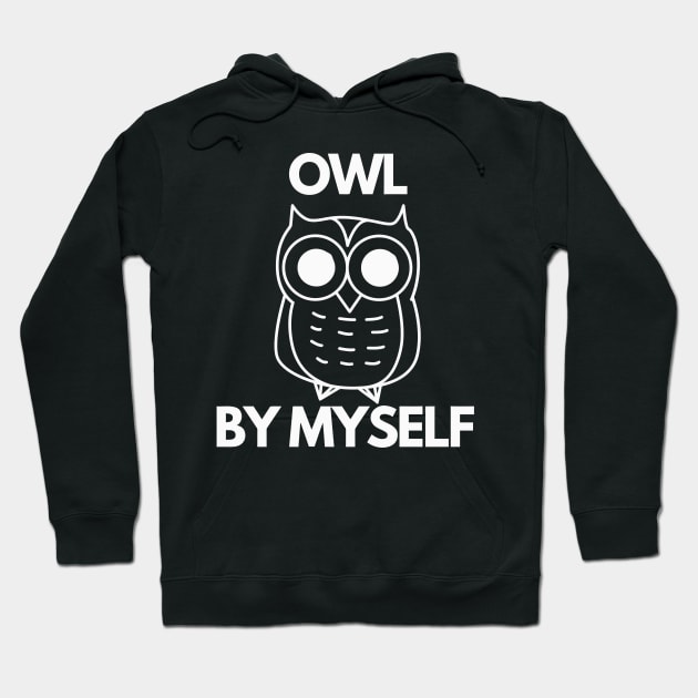 OWL by myself Hoodie by alexanderkansas